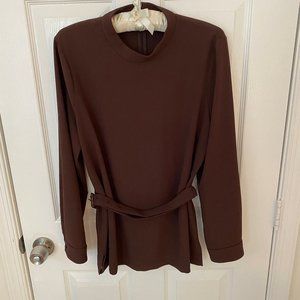 Zara - Belted Mockneck Tunic